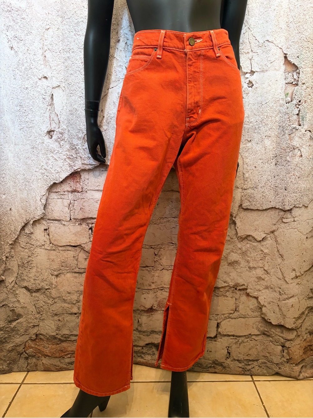 BDG Burnt Orange Side Slit Jeans